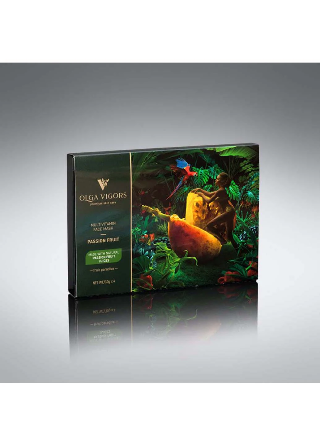 Мультивітамінна маска для обличчя Маракуйя 4 шт Vigor (264920567)