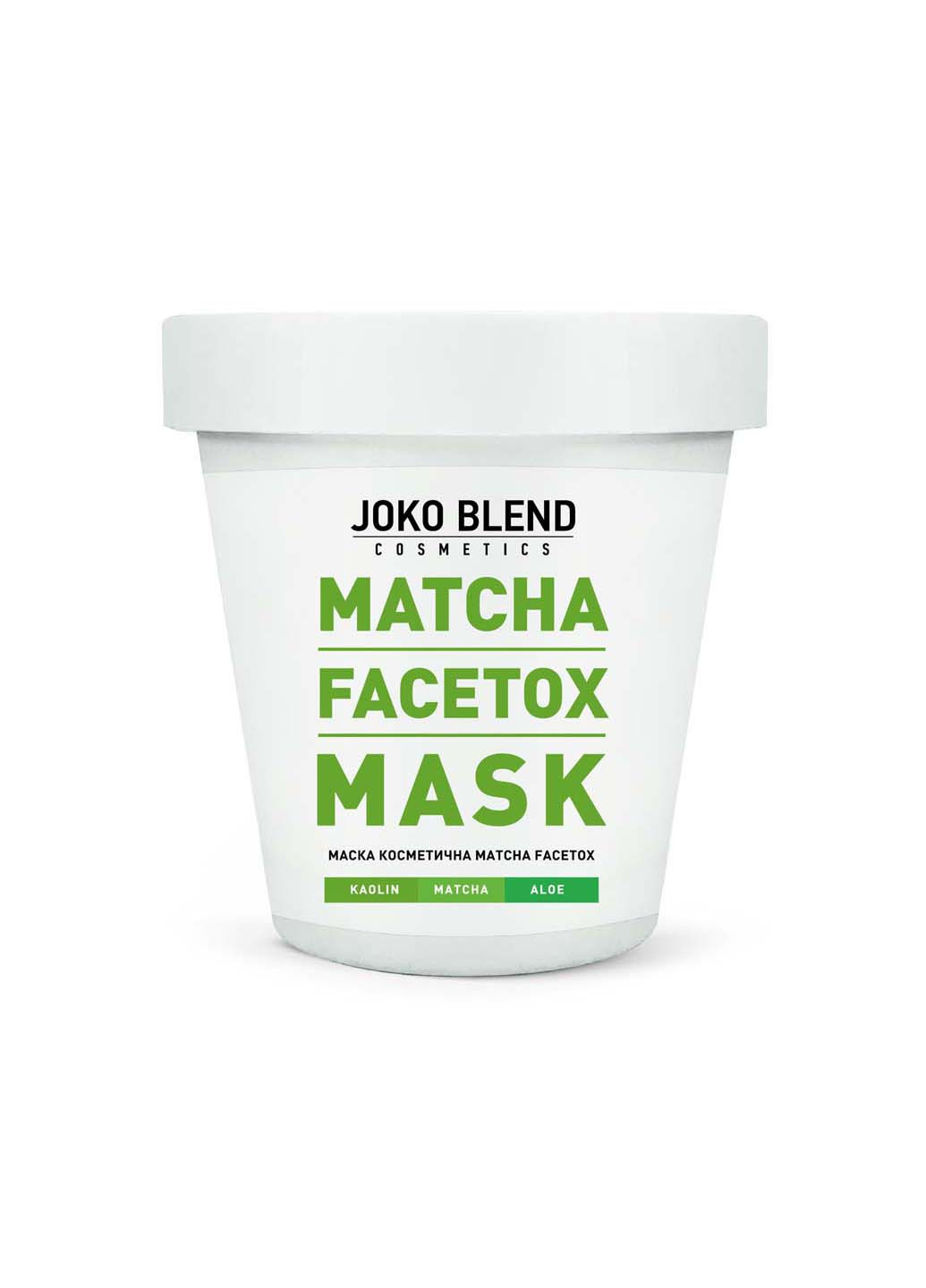 Маска для обличчя Matcha Facetox Mask 80 г Joko Blend (264920348)