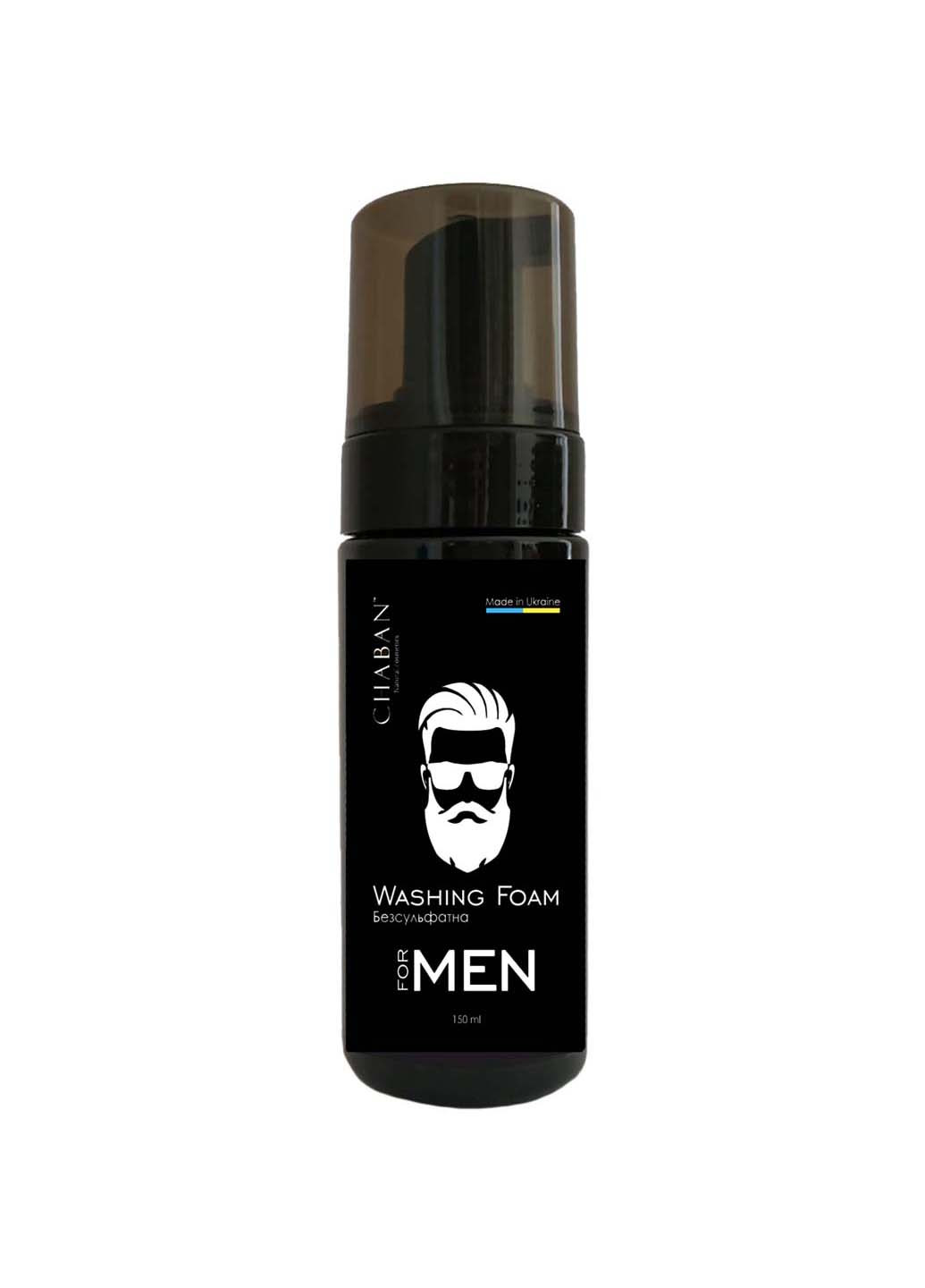 Чоловіча пінка для вмивання For Men 150 мл Chaban Natural Cosmetics (264920608)