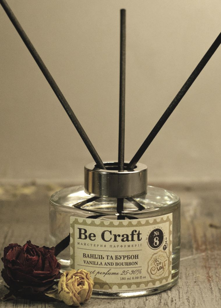 Аромодиффузор для дома №8 Ваниль и бурбон180мл Be Craft (265000324)