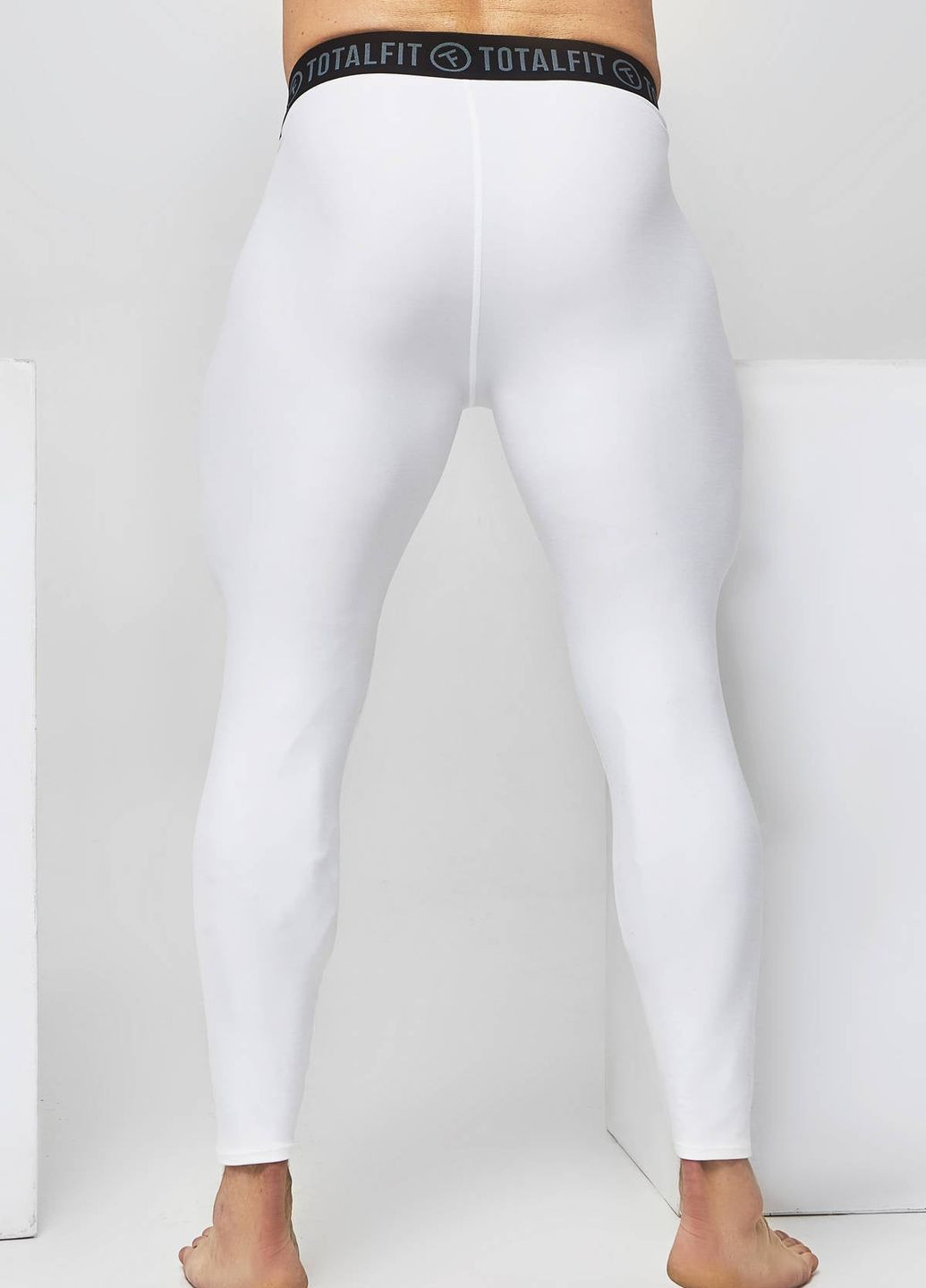 Чоловічі термоштани з мікроначосом TOTALFIT TMS2-S11/Y11 white (265001447)