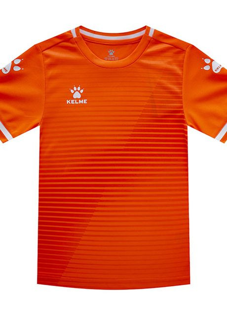 Комплект дитячої футбольної форми MALAGA (JR) помаранчево-чорний 3803169.9910 Kelme (265210971)