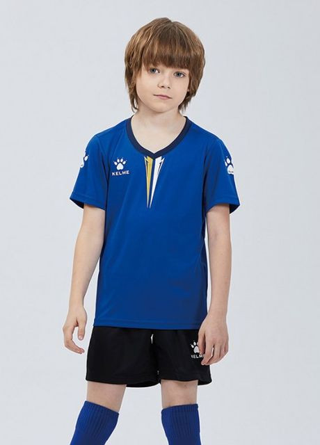 Комплект детской футбольной формы VALENCIA (JR) сине-белый 3893047.9409 Kelme (265210962)