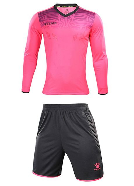 Комплект дитячої воротарської форми ZAMORA JR рожево-сірий 3873007.9997 Kelme (265210952)