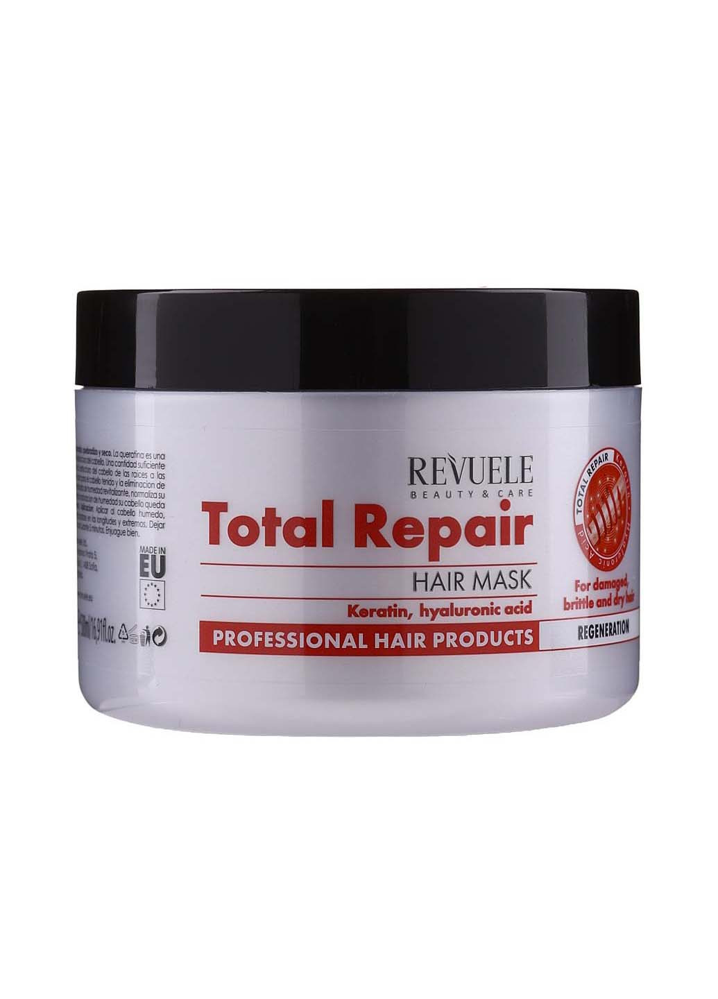 Маска для пошкодженого та сухого волосся Повне відновлення 500 мл REVUELE (265211238)