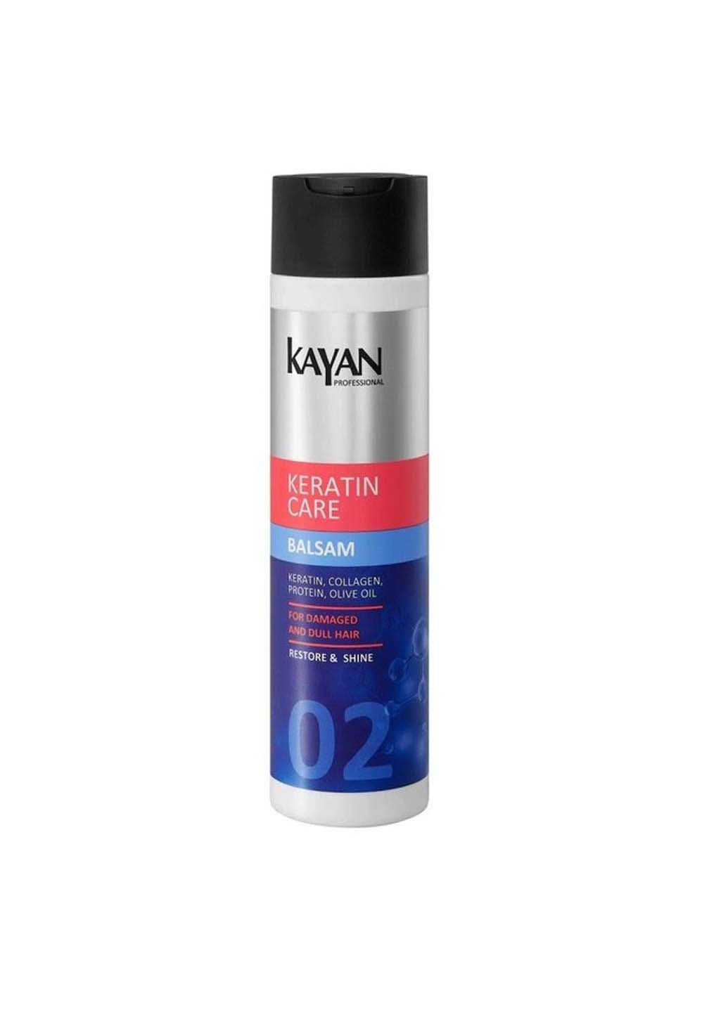 Бальзам для поврежденных и тусклых волос Keratin Care 250 мл Kayan Professional (265211183)