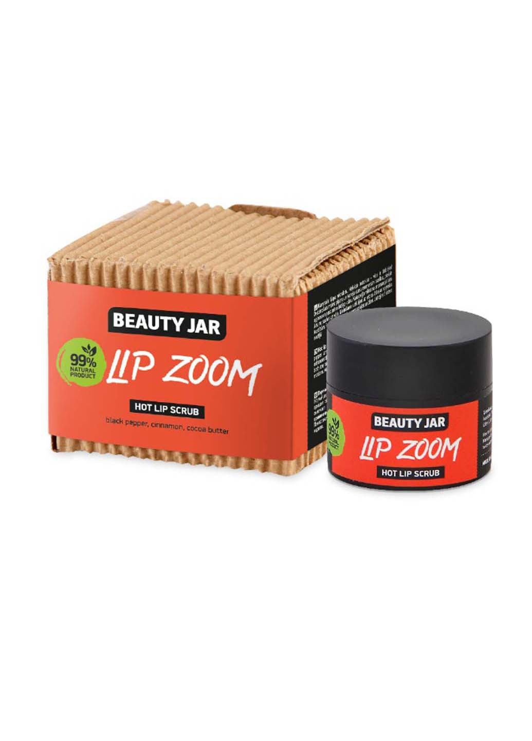 Гарячий скраб для губ Lip Zoom 15 мл Beauty Jar (265211076)