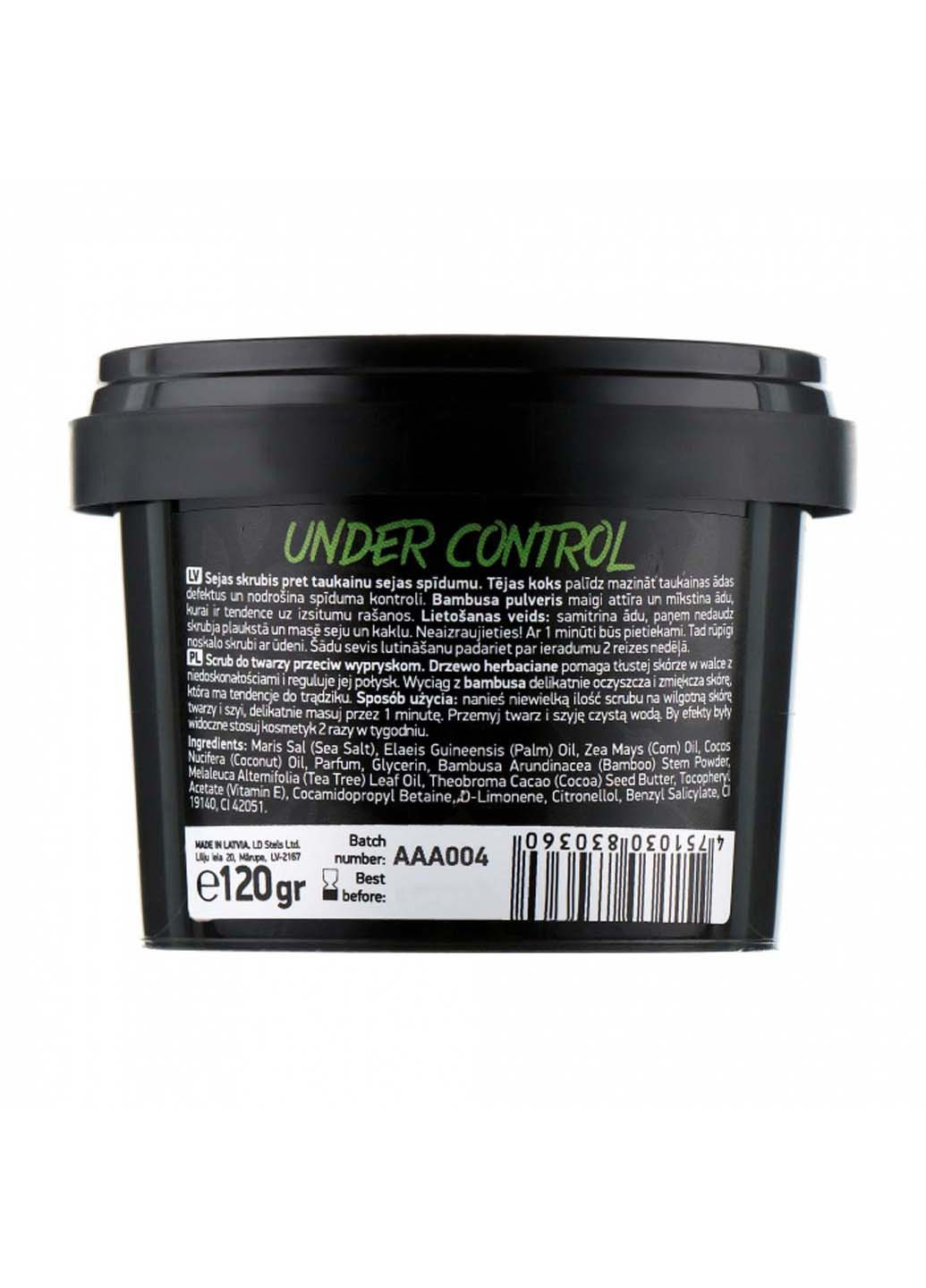 Скраб для обличчя Under Control 120 мл Beauty Jar (265211075)