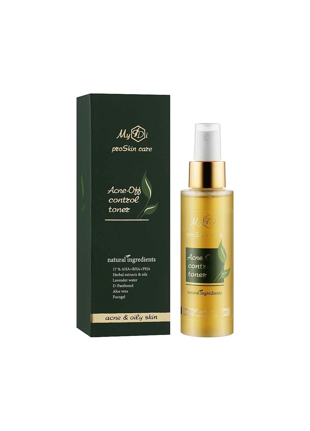 Противовоспалительный тоник для проблемной кожи Acne-Off control toner 100 мл MyIDi (265211333)