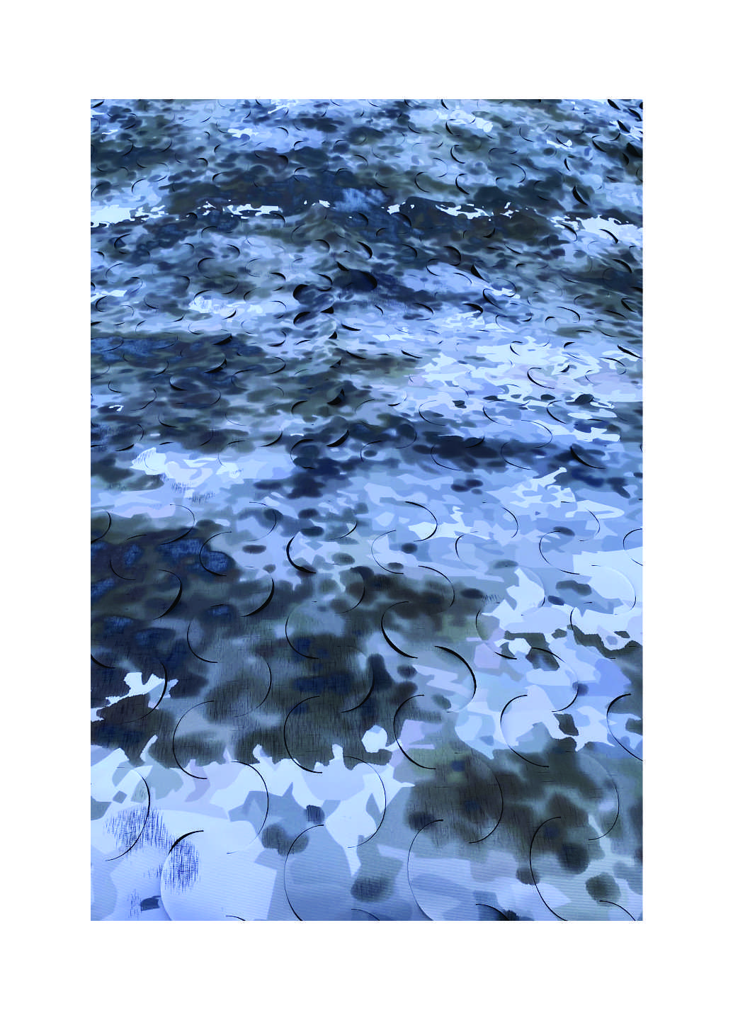 Сетка маскировочный цвет "Мокрый снег" 5,6*10 м. MS Сітка маскувальна колір "Мокрий сніг" (265021473)