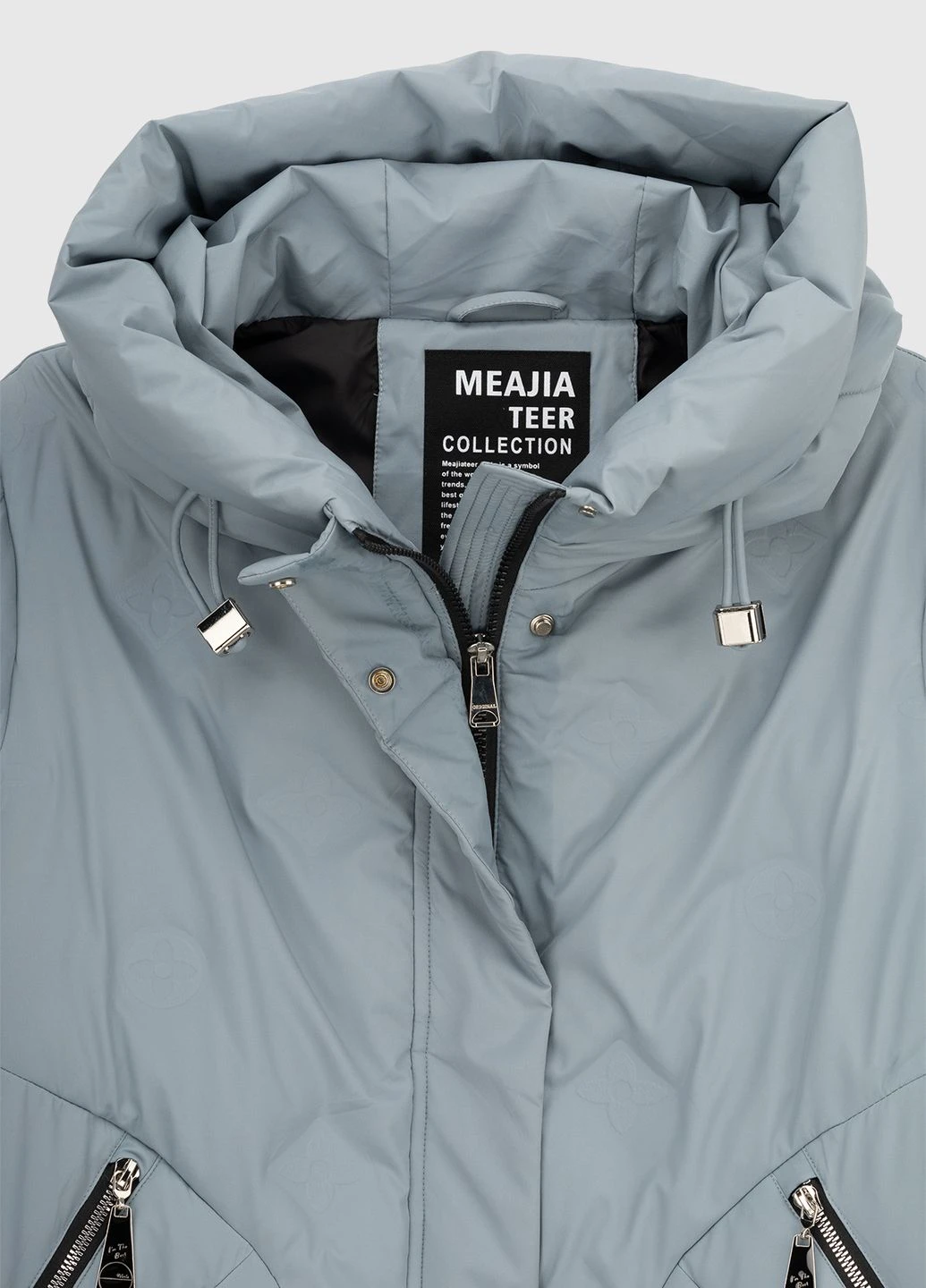 Мятная зимняя куртка Meajiateer