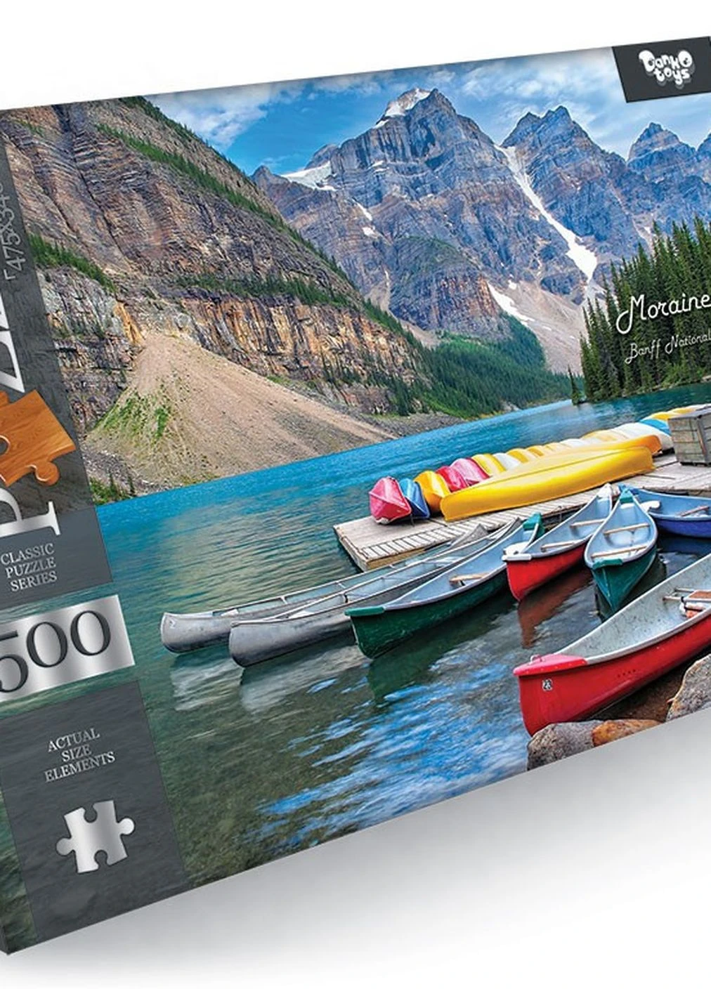 Пазлы детские "Moraine Lake" 475х340 мм 500 элементов Danko Toys (265214638)
