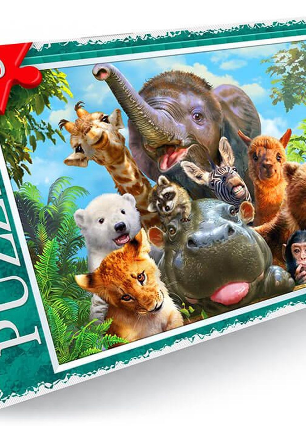 Пазли дитячі "Тварини" 330х230 мм 260 елементів Danko Toys (265214699)