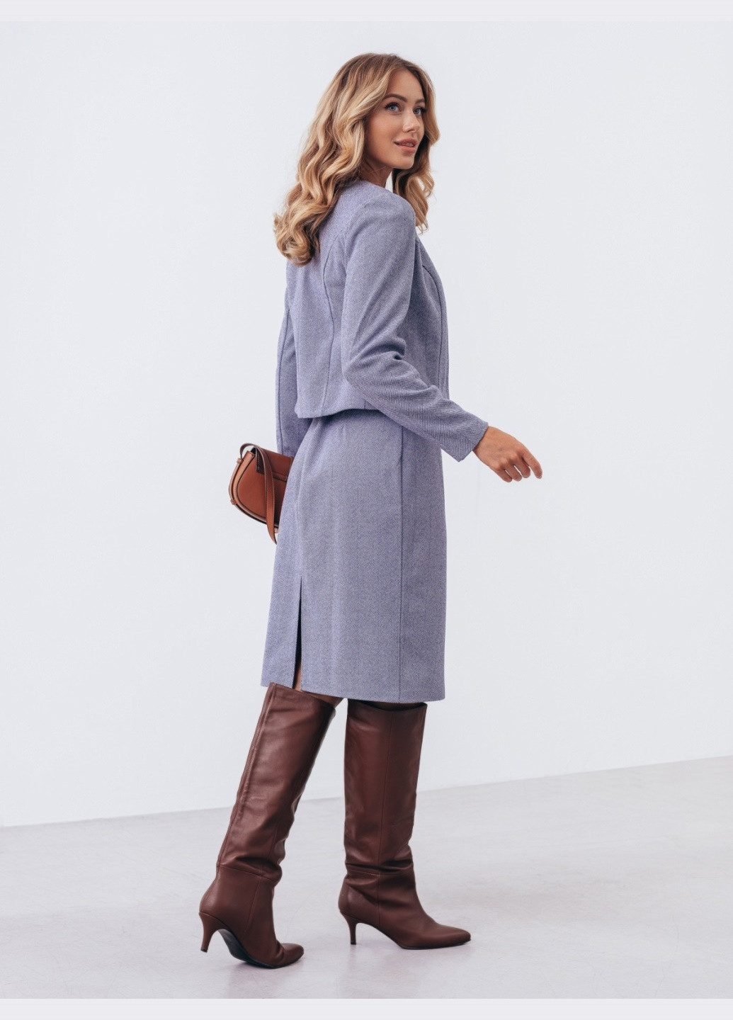 костюм синего цвета с платьем Dressa (265329464)