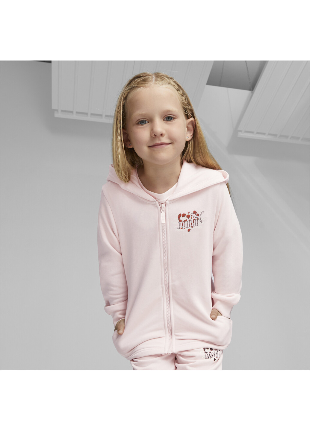 Детская толстовка Essentials Mix Match Kids’ Full-Zip Hoodie Puma (265211007)