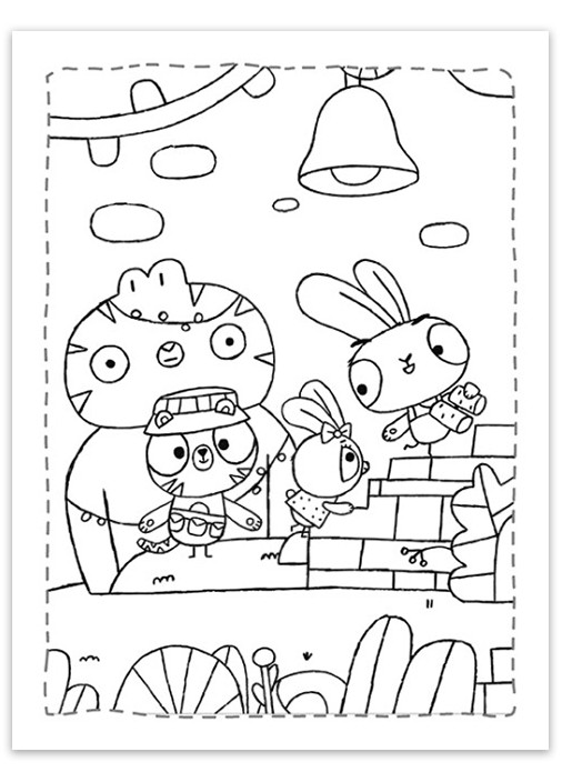 Пригодницькі розмальовки "Хоробрі Зайці. Вперед до розваг" РАНОК (265391272)