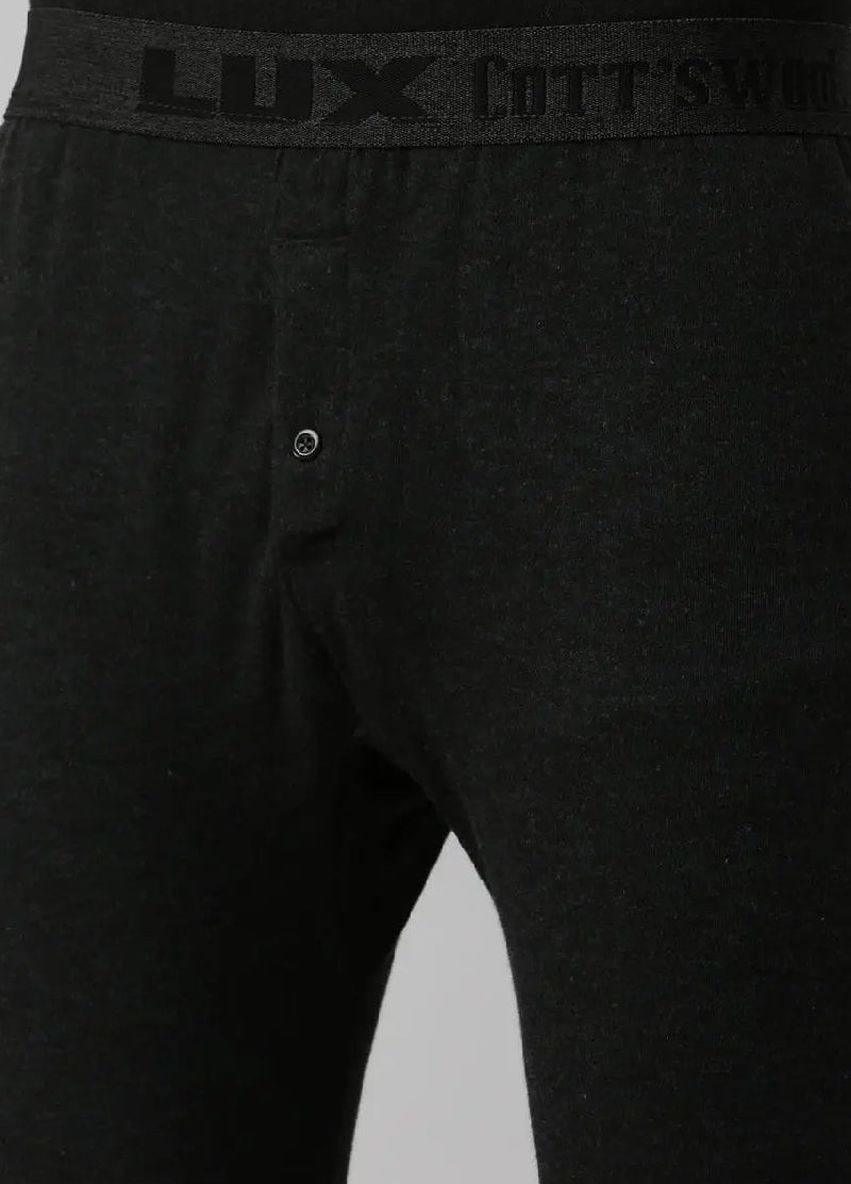 Чоловічий термокомплект LUX Cott's Wool thermal set black (265221363)