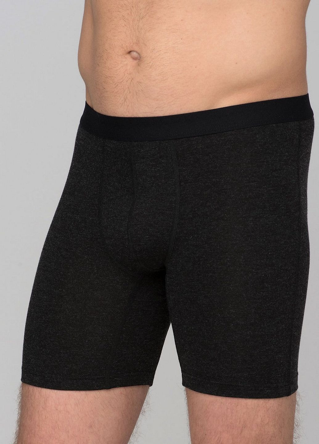 Облягаючі чоловічі термошорти з вовною Kifa 41Ш-ТМ black (265225606)
