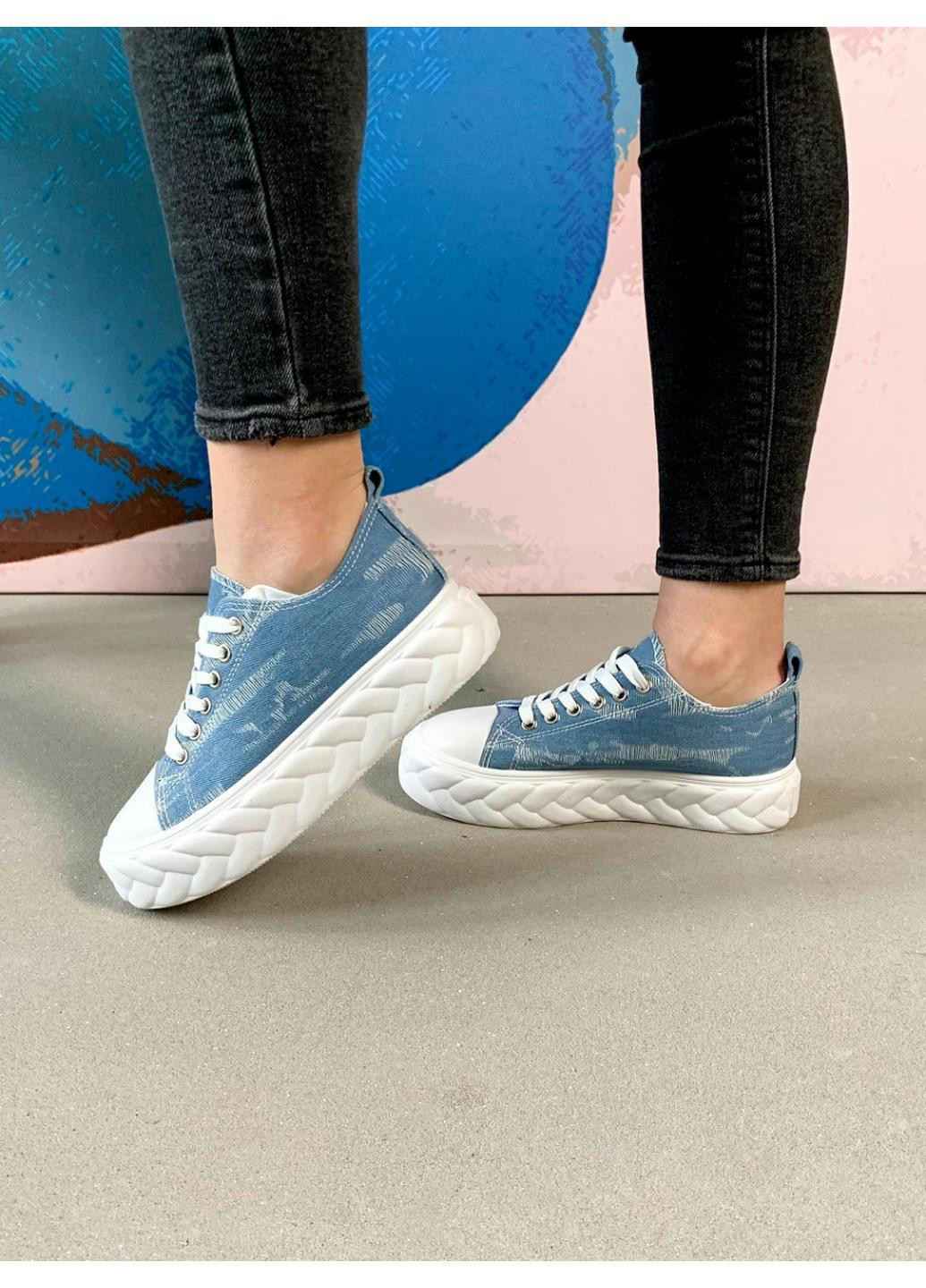 Кросівки жіночі Giselle 3966 23 5 Блакитний Fashion блакитні демісезони (265321194)