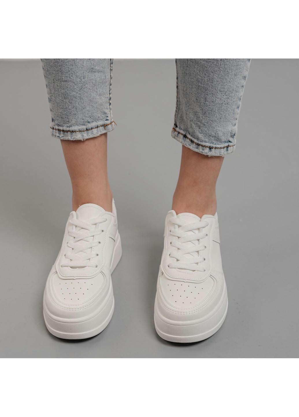 Белые демисезонные кроссовки женские sheila 3933 24 белый Fashion