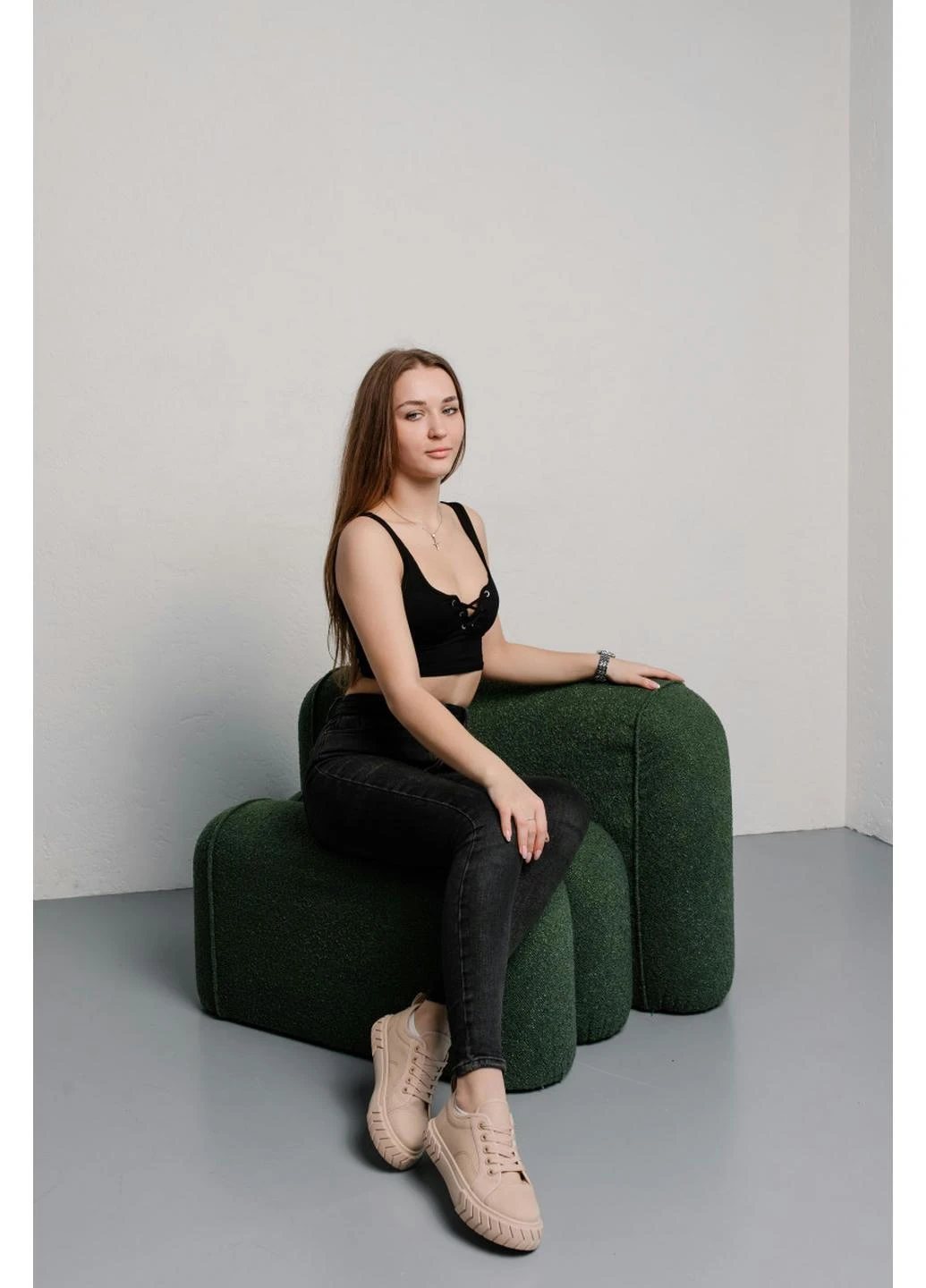 Жіночі кросівки Winky 3991 23 5 Fashion бежеві демісезони (265321179)