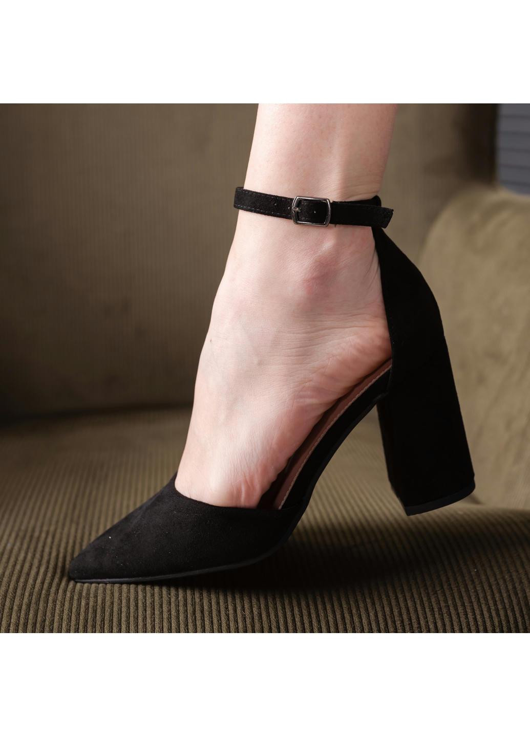 Жіночі туфлі Elizabeth 3927 25 5 Чорний Fashion (265321169)