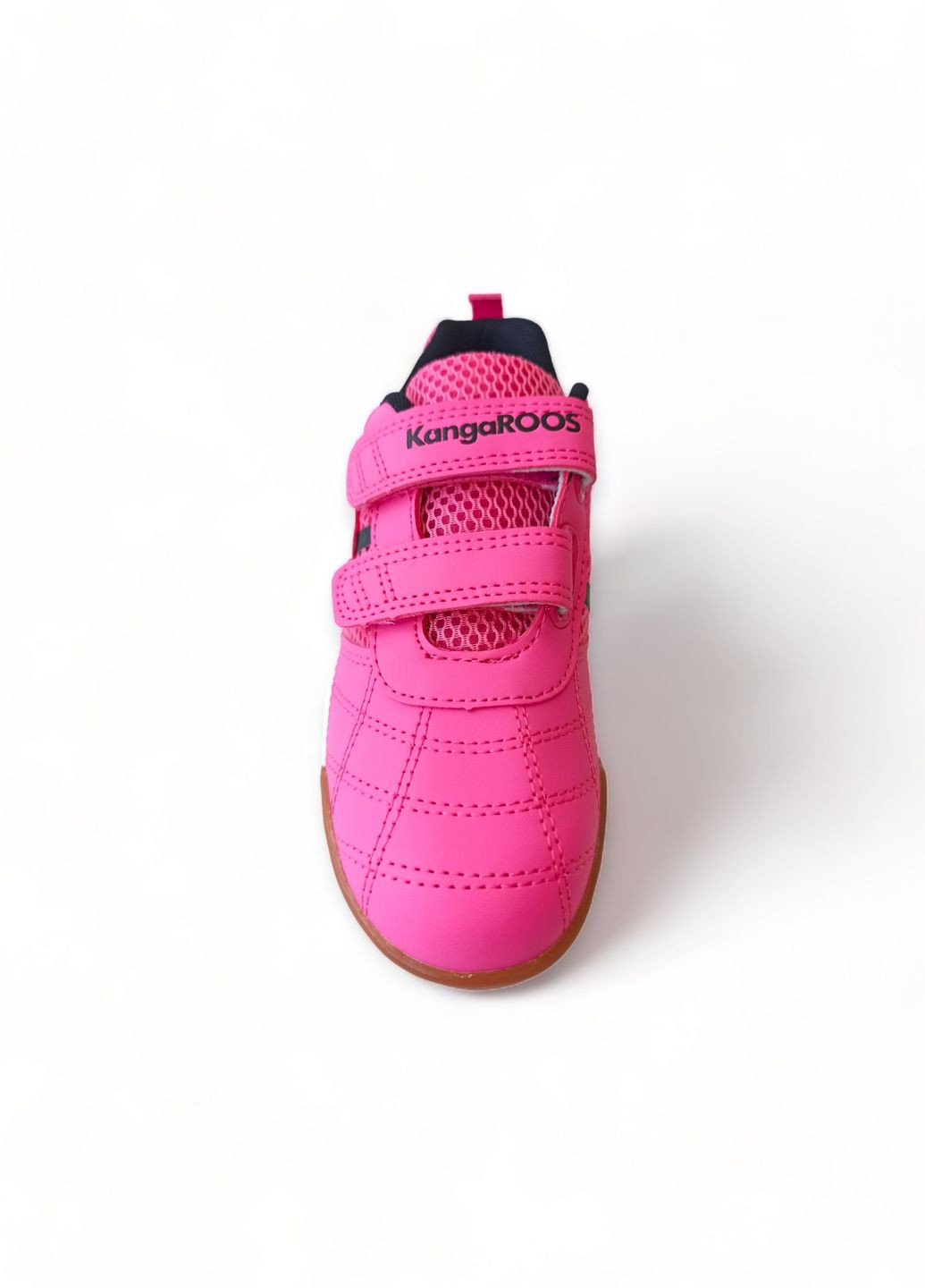 Розовые всесезонные кроссовки детские для девочки 18332/6122 футзал (32) Kangaroos