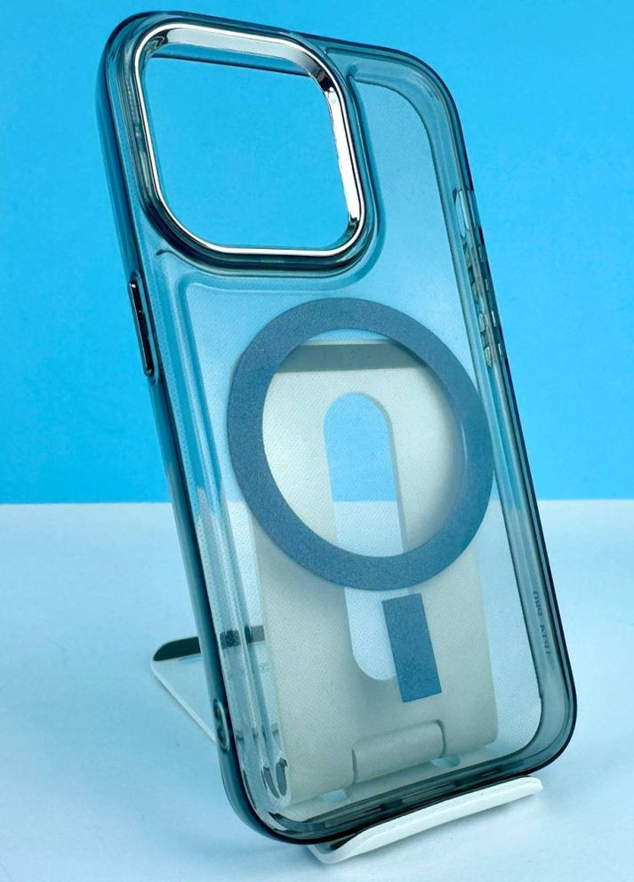Чехол Colorful Case с MagSafe для iPhone 14 Plus Серый No Brand (265399697)