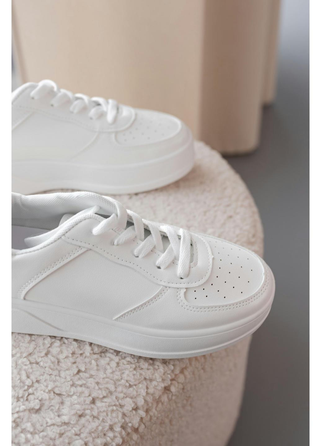 Білі осінні кросівки жіночі sandy 3952 23 5 білий Fashion