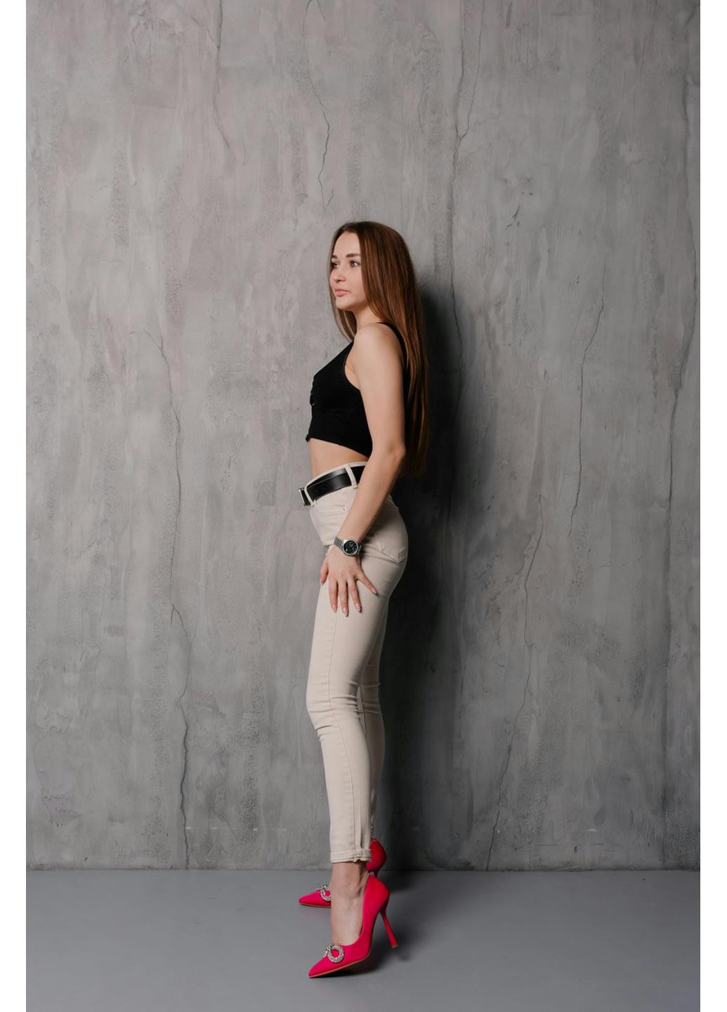 Fashion Жіночі туфлі Bow 3995 24 5 Рожевий рожевий з текстиль, україна — демісезон (265391504)