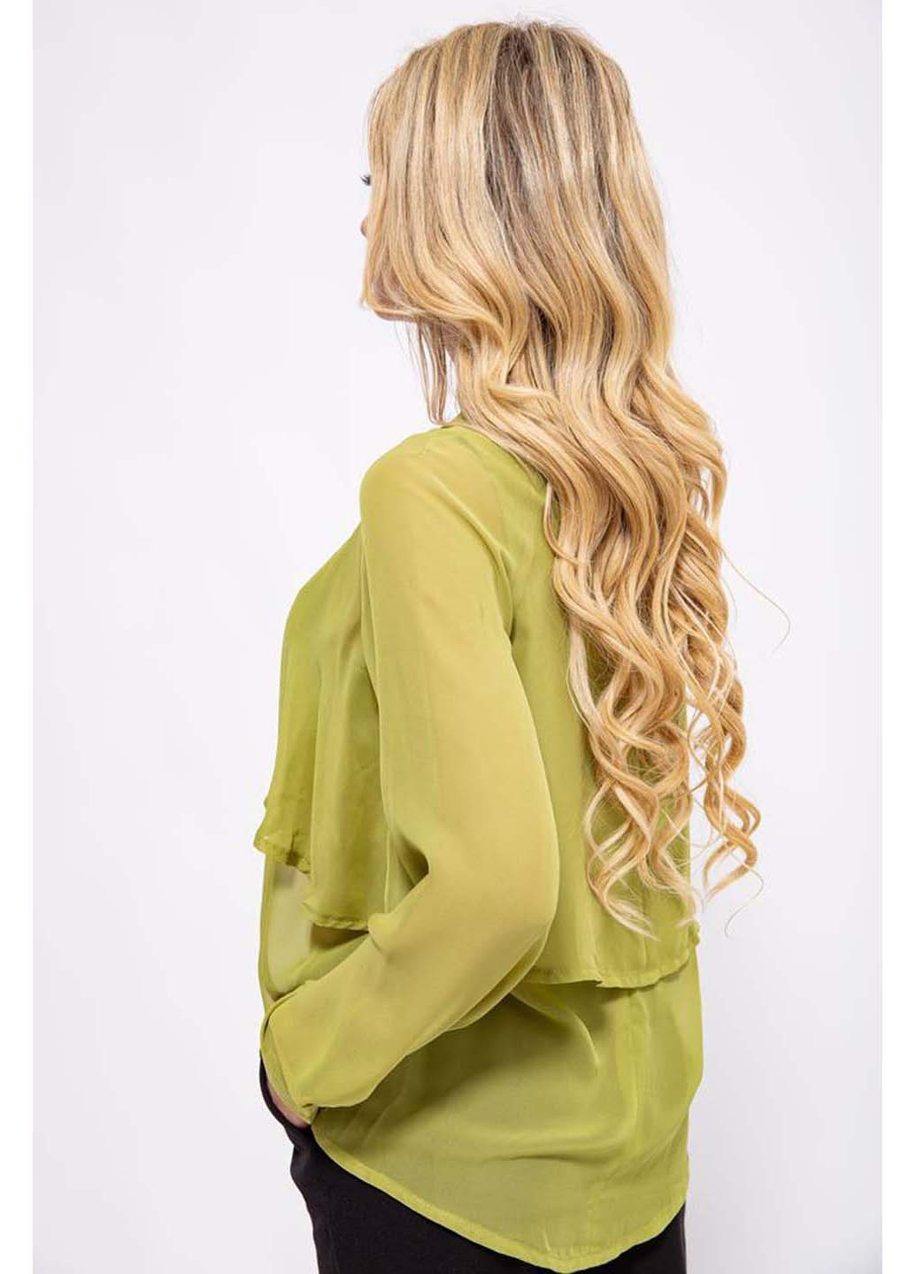 Світло-зелена демісезонна блуза Kamomile