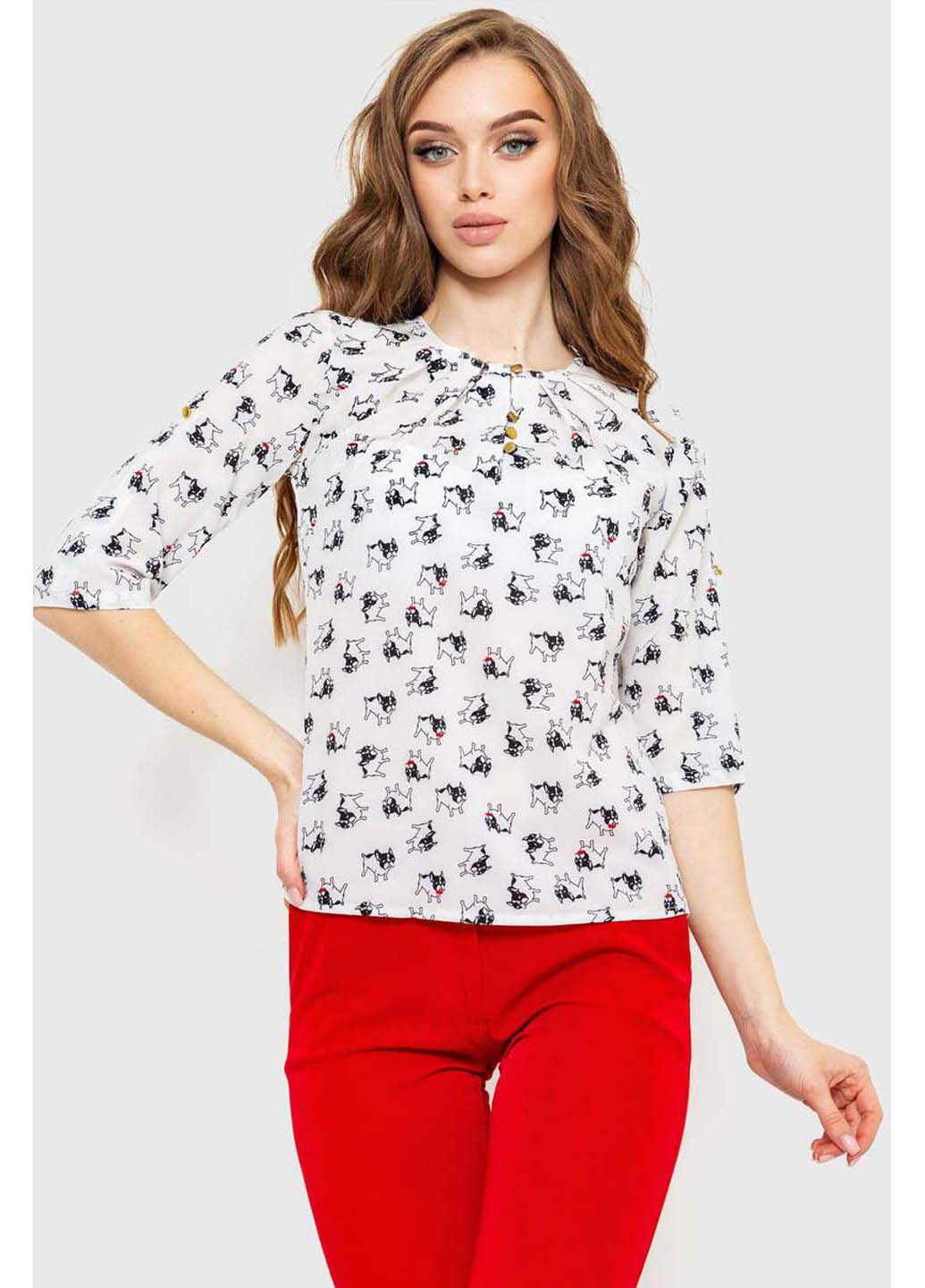Комбинированная демисезонная блуза Ager