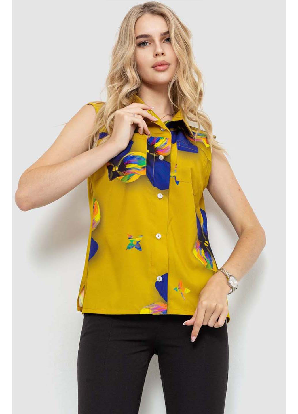 Оливкова демісезонна блуза Ager