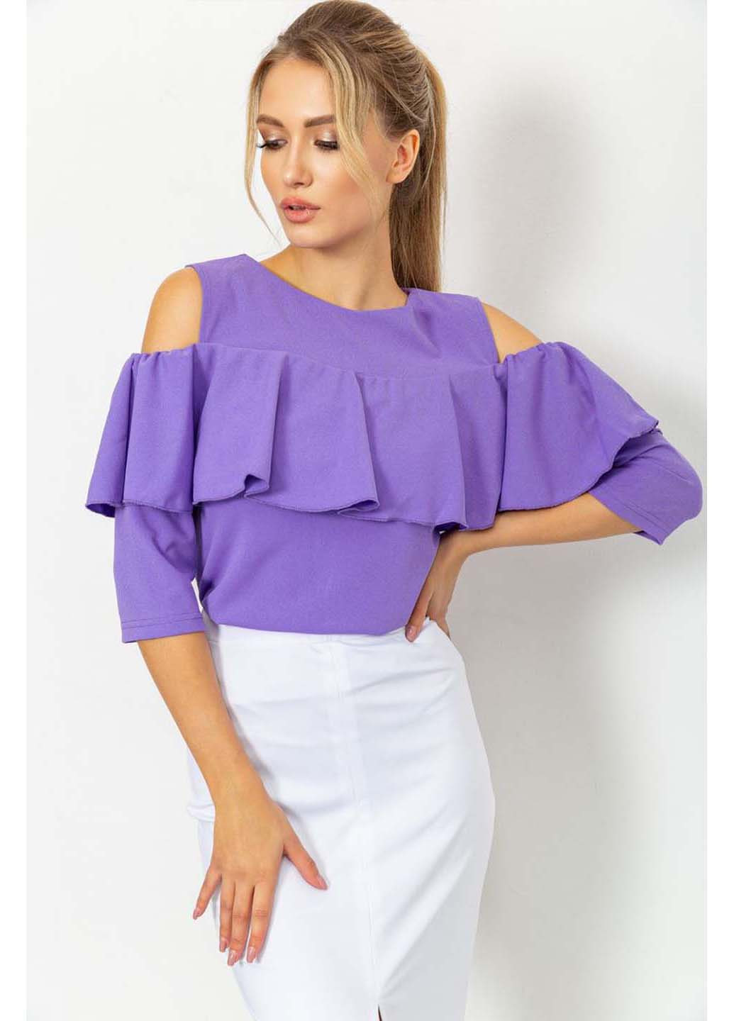 Фіолетова демісезонна блуза Ager