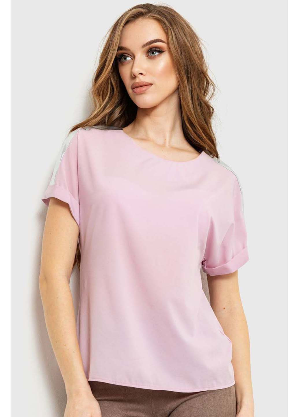 Сиреневая демисезонная блуза Ager