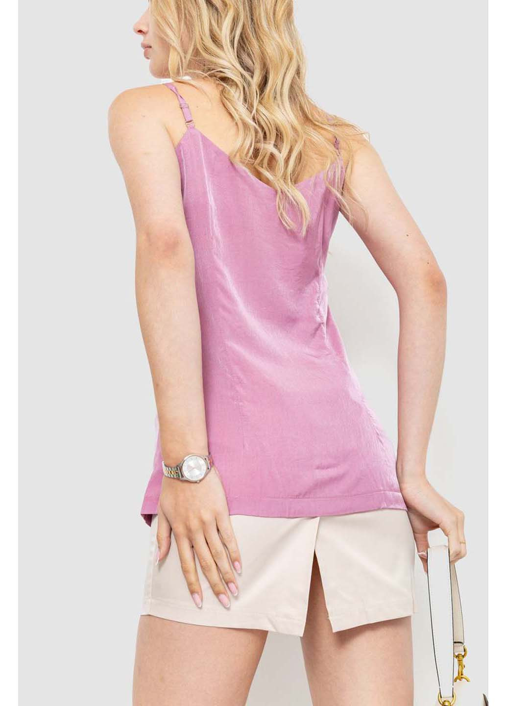 Темно-розовая демисезонная блуза Ager