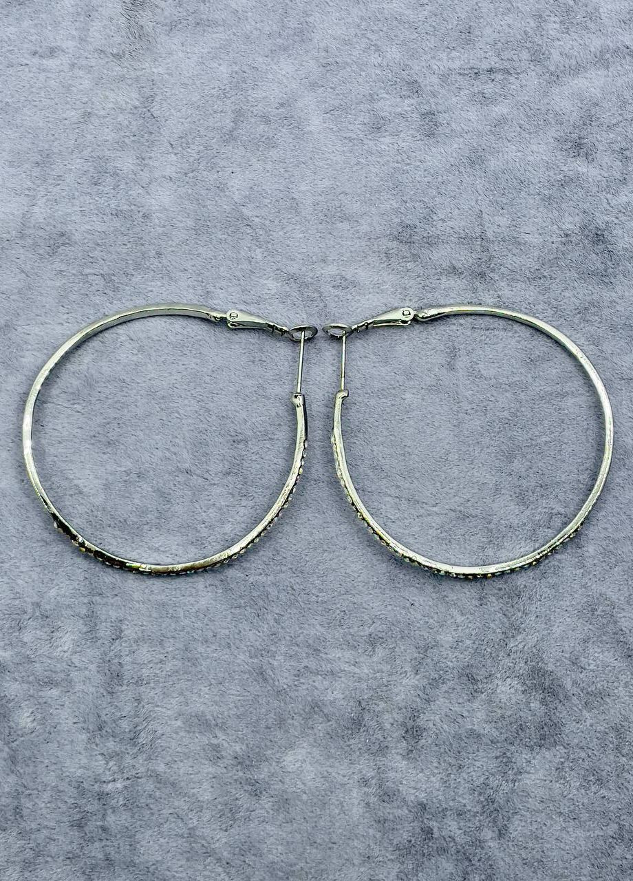 Сережки металеві кільця No Brand (265329787)