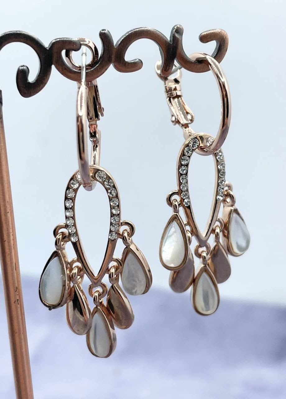 Серьги перламутр No Brand (265329719)