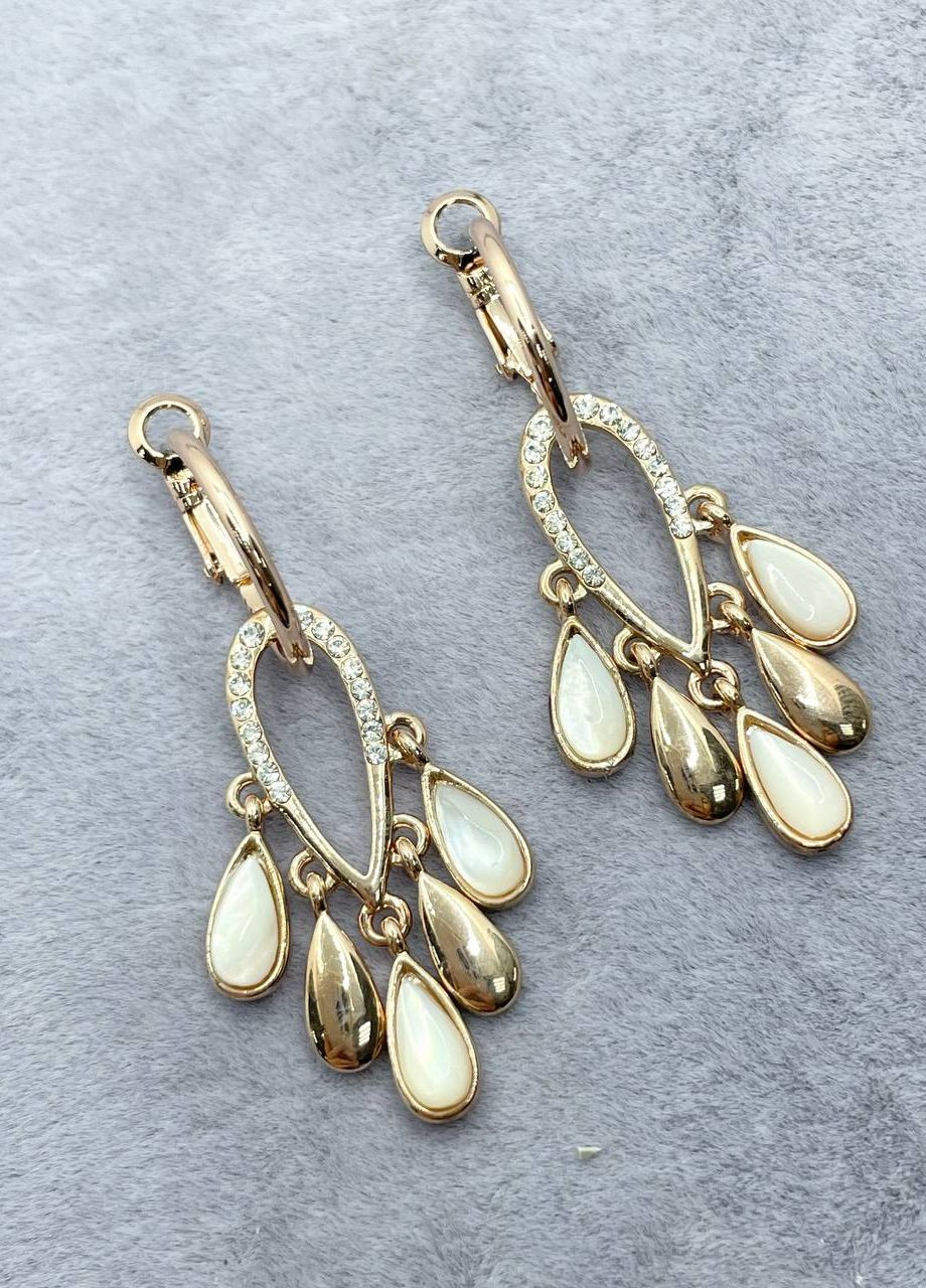 Серьги перламутр No Brand (265329719)