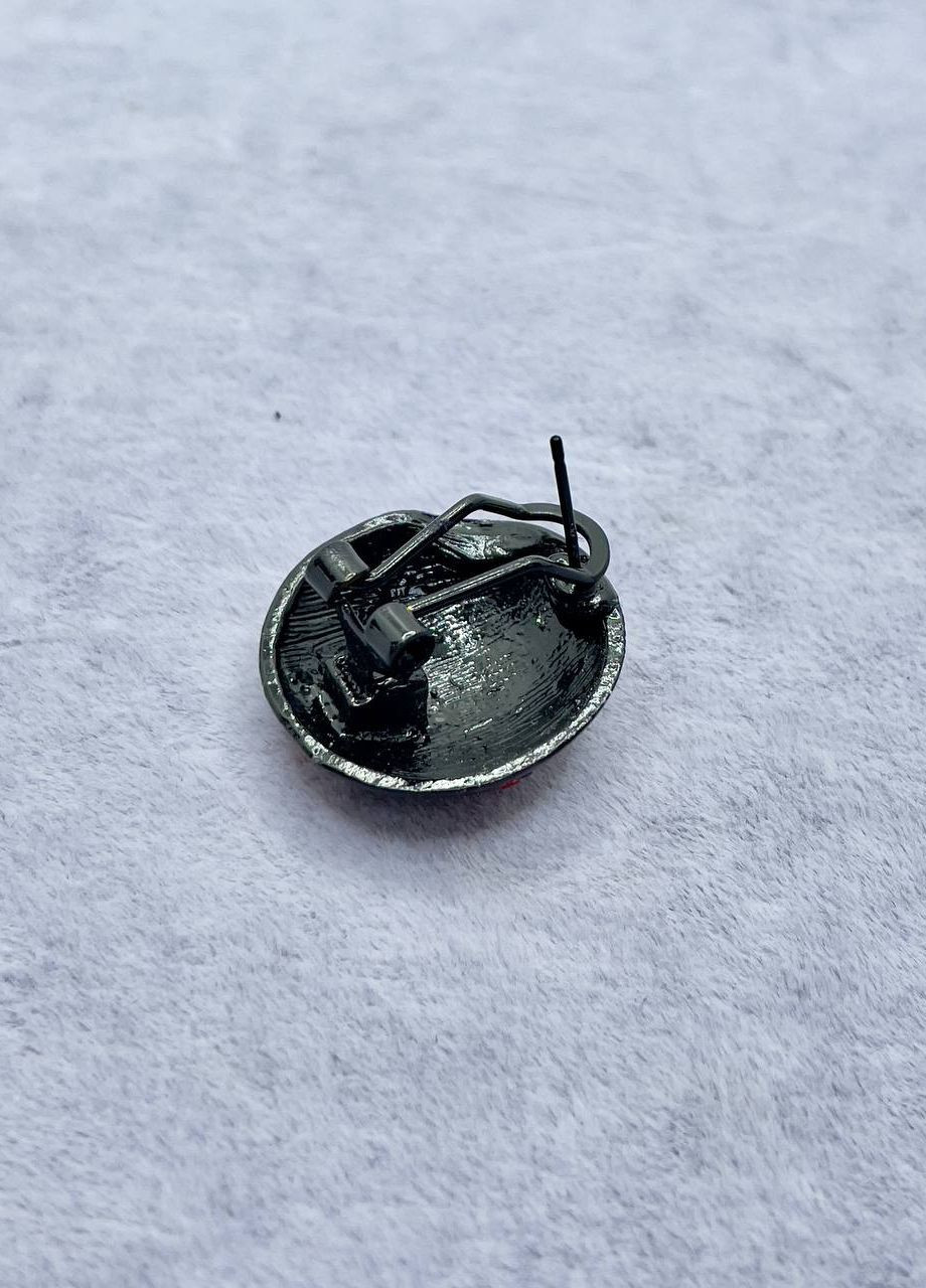 Сережки металеві круглі No Brand (265329879)