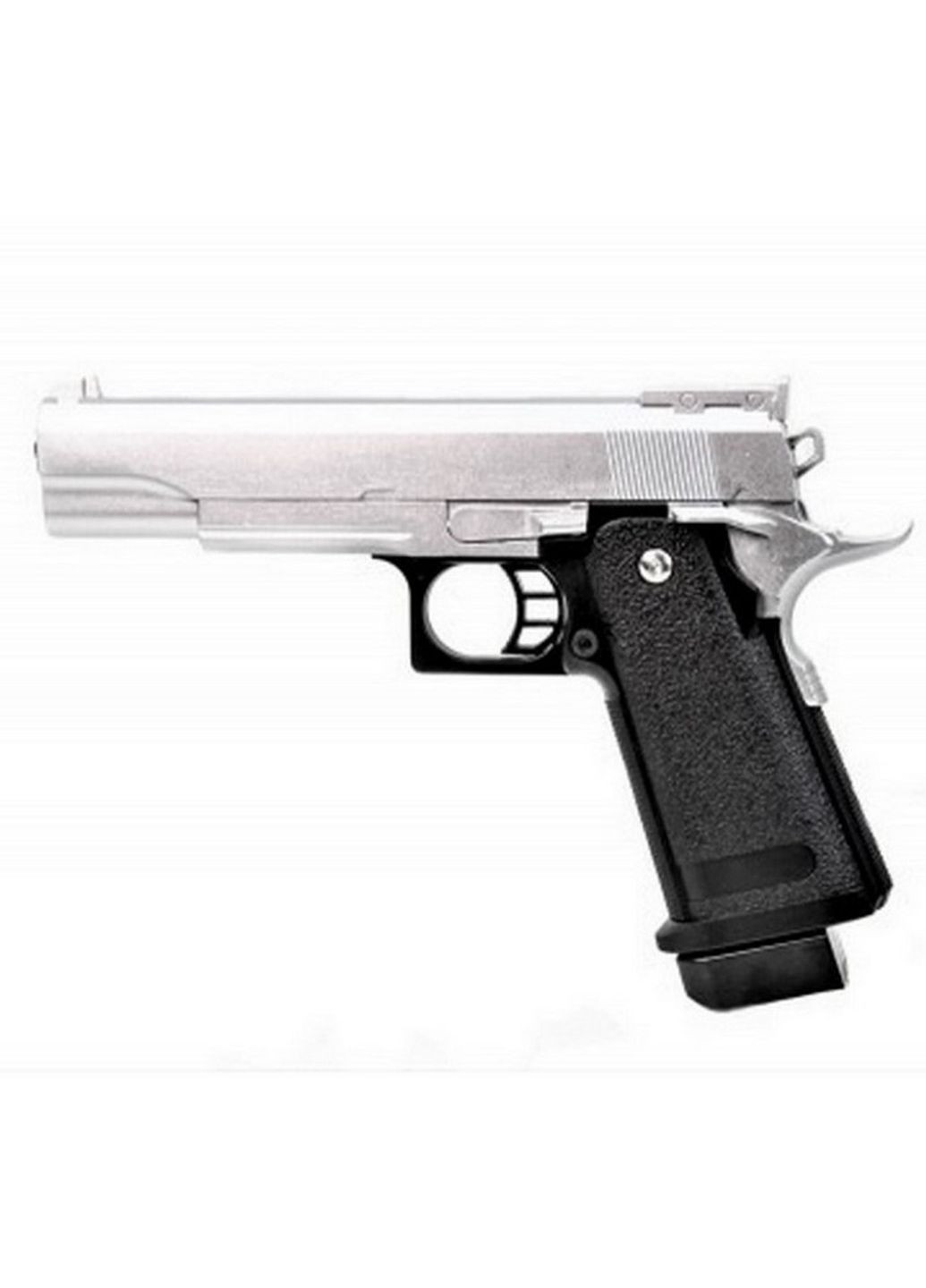 Детский пистолет на пульках "Colt M1911" G6S металл серебро Galaxy (265391742)
