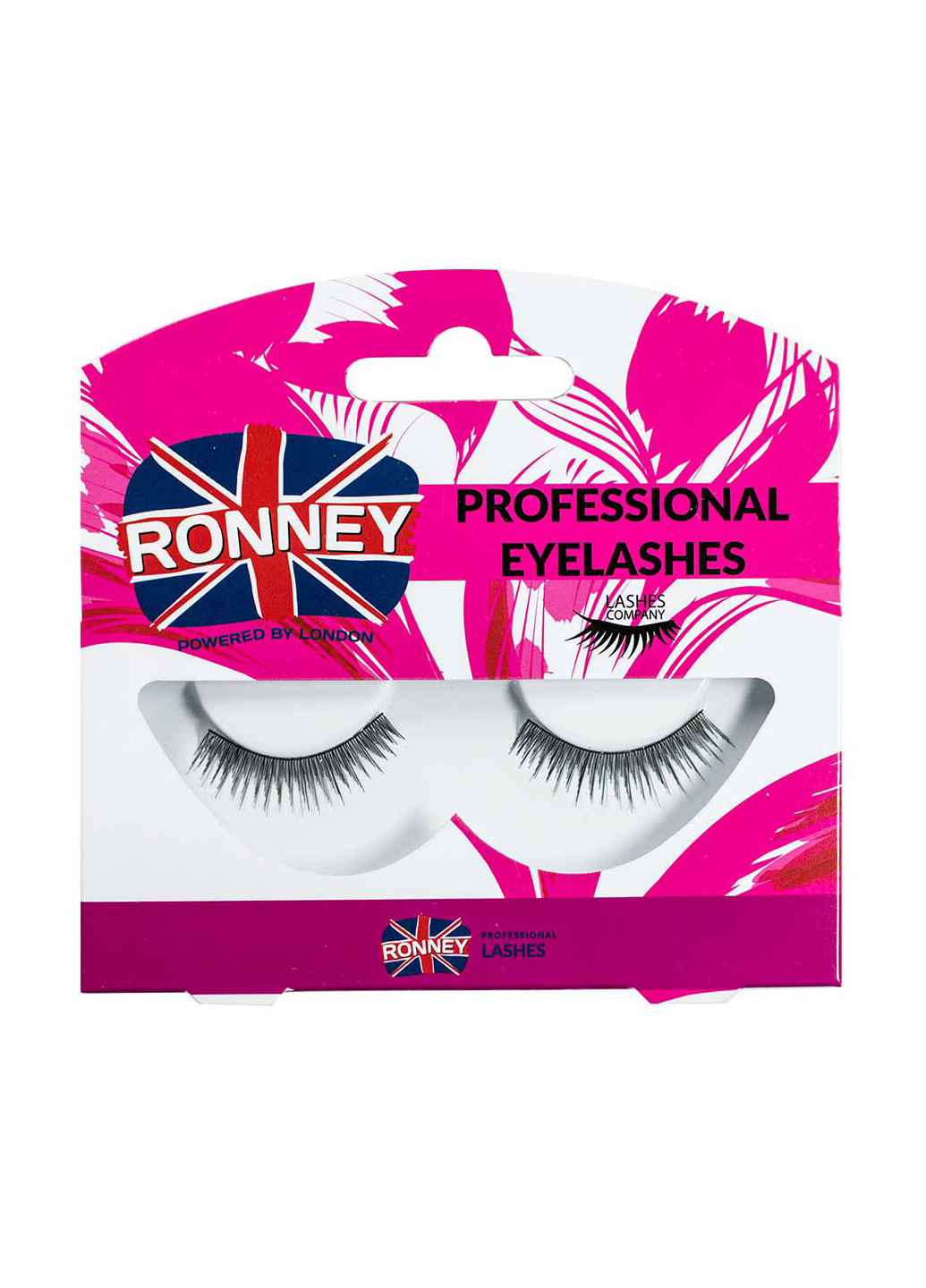 Накладные ресницы Professional Eyelashes 00010 натуральные длина 28 мм RONNEY (265532334)