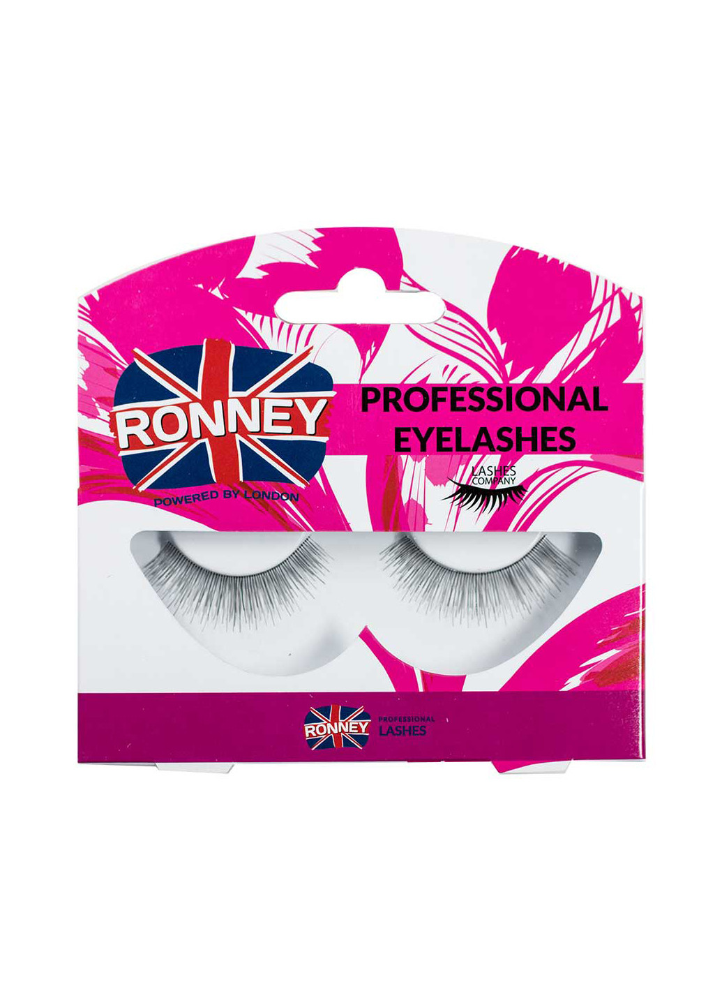 Накладні вії Professional Eyelashes 00012 натуральні довжина 33 мм RONNEY (265532321)