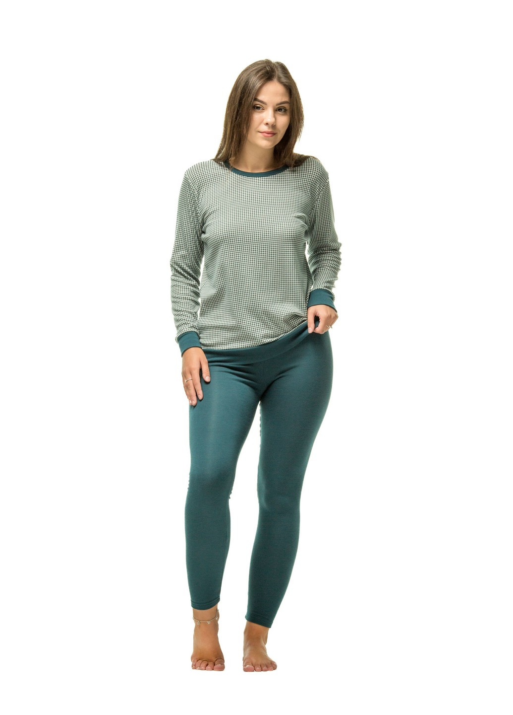 Морської хвилі зимня термопіжама жіноча Наталюкс 98-2638