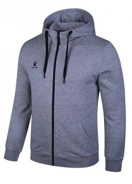 Олимпийка с серым капюшоном на флисе Kelme (265416743)