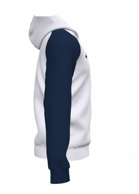 Олимпийки ACADEMY IV с капюшоном белая с темно-синими рукавами Joma (265416756)