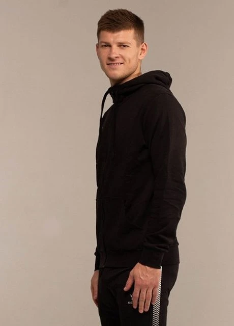 Олімпійка HOODIE з капюшоном чорна Kelme (265416744)