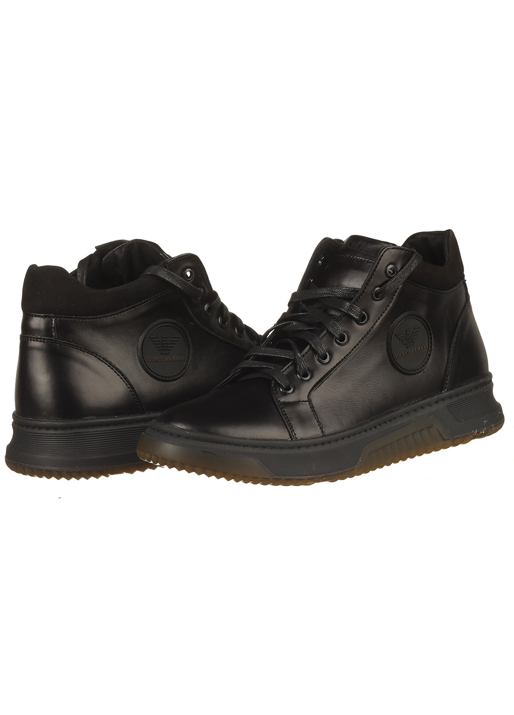 Черные зимние мужские кроссовки 179 Barzoni