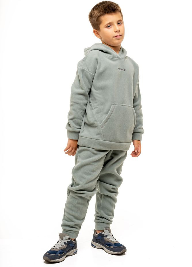 Дитячий флісовий костюм Сірий ThermoX kangaroo smoky (265416895)