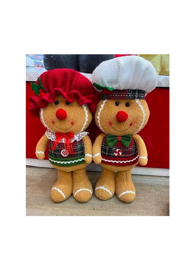 Фигура новогодняя "Gingerbread Man" 38см Home (265446619)